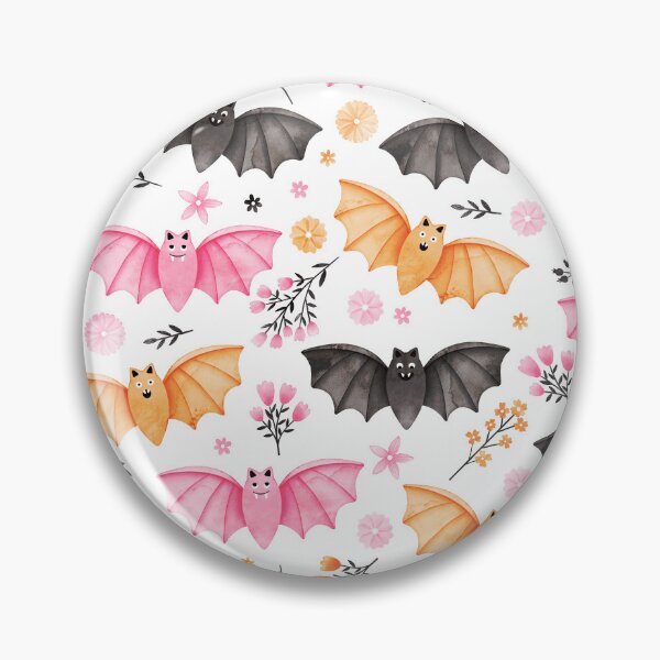 Aperçu de l'œuvre Chauves-souris d'Halloween aux pastels créée et vendue par KConfetti.