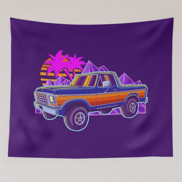 Item preview, Vaporwave Bronco  designed and sold by y2kid.