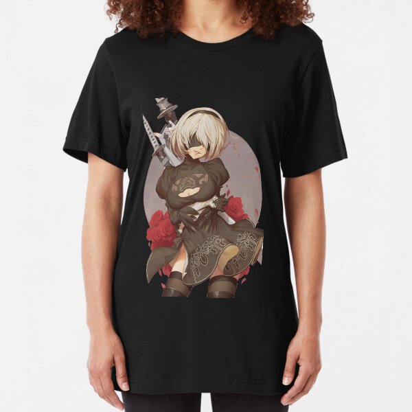 NieR:Automata 2B Slim Fit T-Shirt