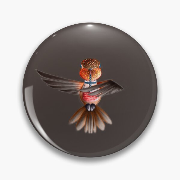 Item preview, Rufous Hummingbird Version 008 designed and sold by TheCornerLady.