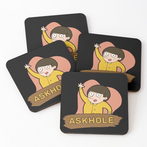 Item preview, Askhole designed and sold by MudPuppet.