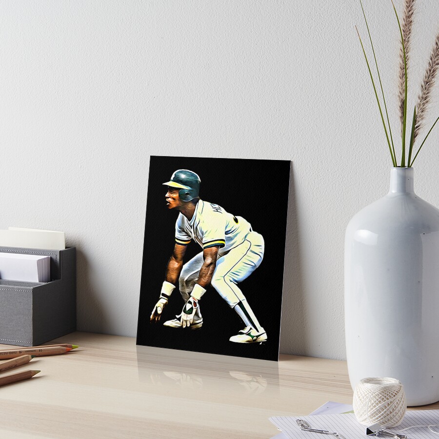 Rickey Henderson Stolen Base Poster for Sale by RatTrapTees