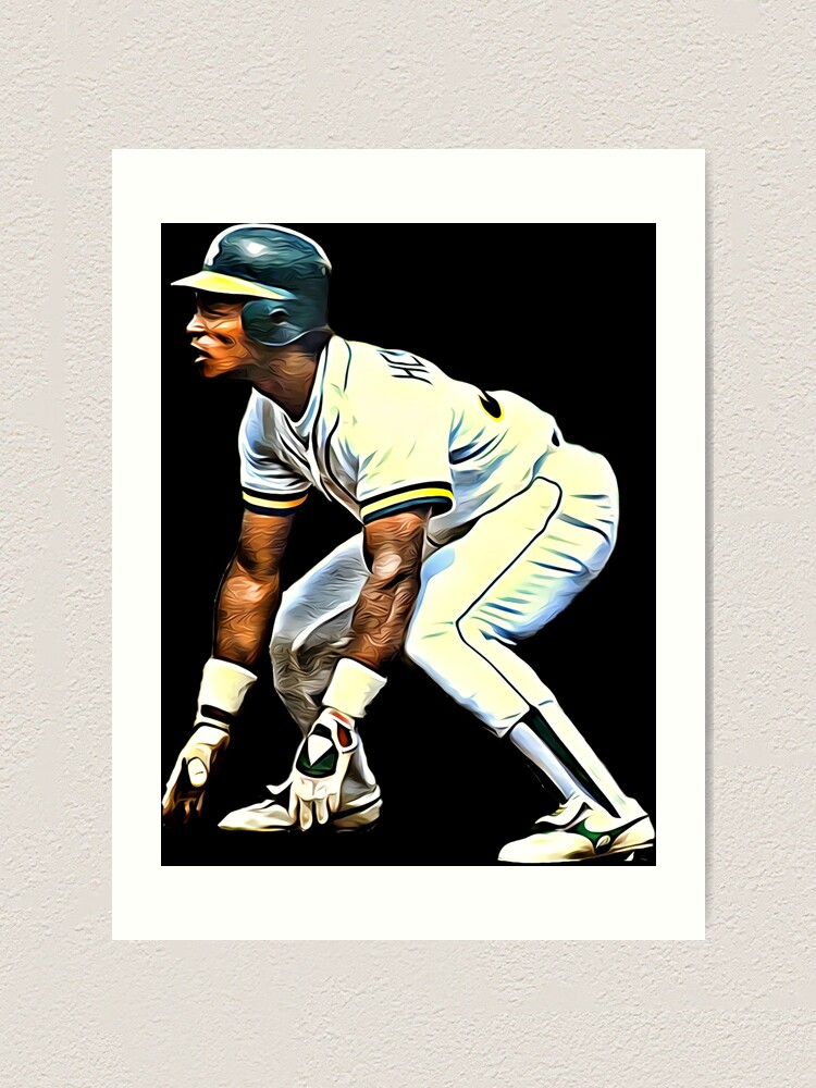 Baseball Rickey Henderson Oakland's Man Of Steal/Gifts For Men & Women Art  Print for Sale by JessicaBuchan