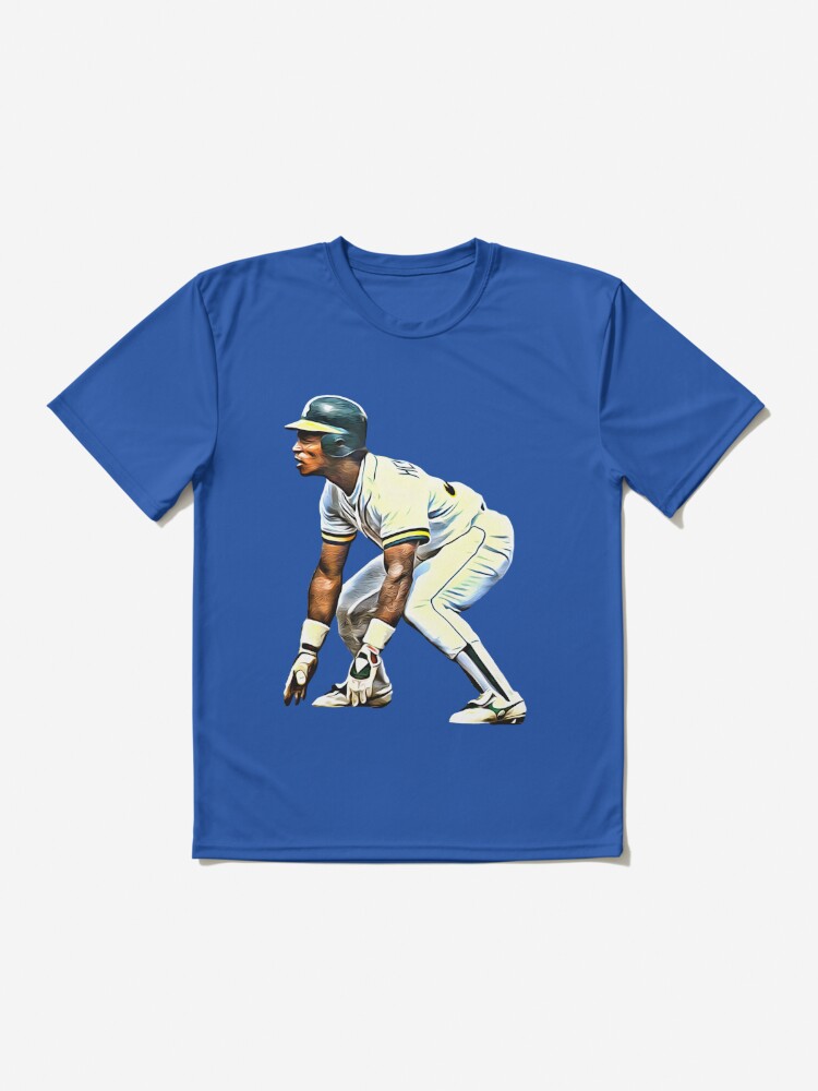 Baseball Rickey Henderson Oakland's Man Of Steal/Gifts For Men & Women |  Active T-Shirt