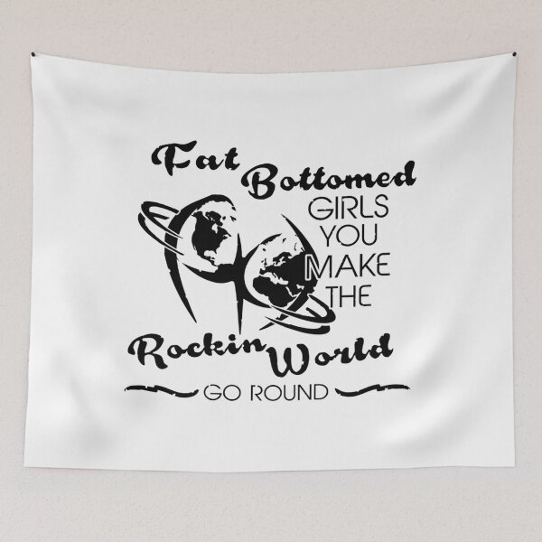 Item preview, Fat Bottomed Girls - Queen Baseball ¾ Sleeve  designed and sold by MurielHoward.