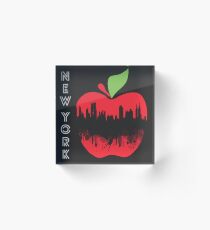 New York, New York Acrylic Block