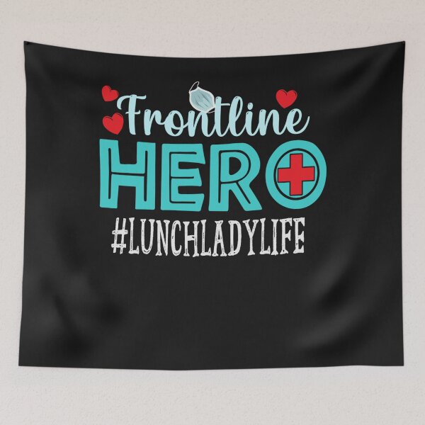 Item preview, Lunch Lady Frontline Hero Essential Workers Appreciation designed and sold by ZoraidaLandrua.
