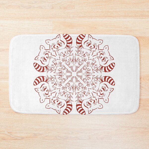 Item preview, Red Panda Mandala designed and sold by NakakiArt.