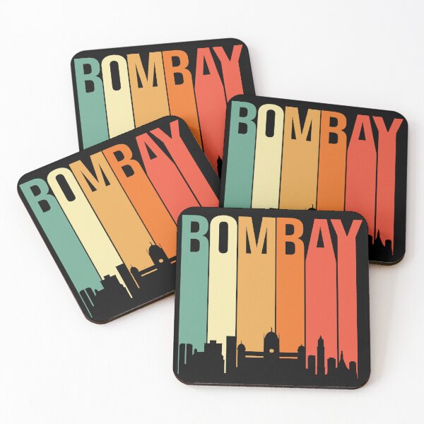 Item preview, Mumbai Bombay Skyline Maharashtra Marathi Design designed and sold by alltheprints.