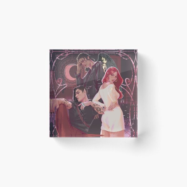 Crescent C. fan art Acrylic Block