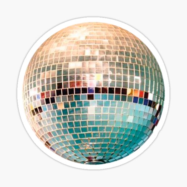 DJ Disco Dancing Ball Sticker for Sale by ianlewer
