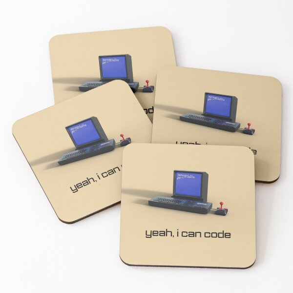 Item preview, Yeah, I Can Code. Old School Computer Design designed and sold by JoseyMiles.
