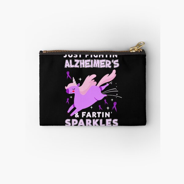 Item preview, Alzheimers Awareness Alzheimer�s funny unicorn farting sparkles designed and sold by OtiliaNikolaus.