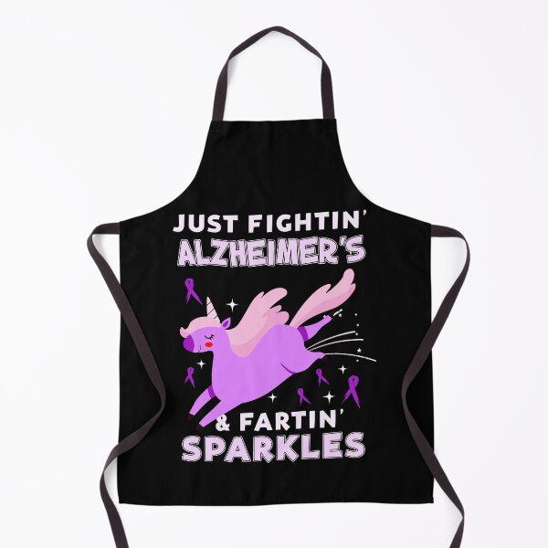 Item preview, Alzheimers Awareness Alzheimer�s funny unicorn farting sparkles designed and sold by OtiliaNikolaus.