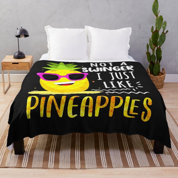 Item preview, Not A Swinger I Just Like Pineapples Funny Pineapple Joke designed and sold by ZoraidaLandrua.