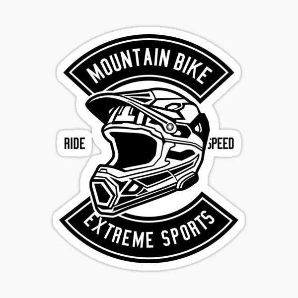 "1328 Extreme Bike Helmet" Sticker for Sale by MiyakiMino Redbubble
