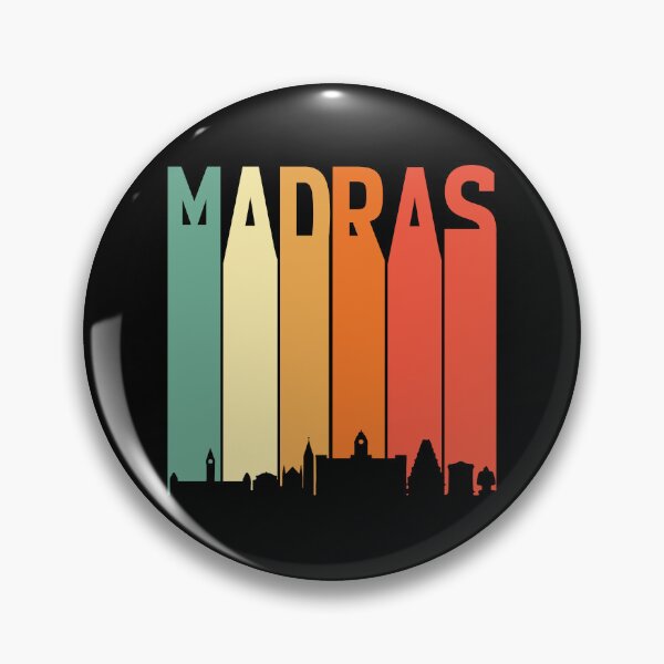 Item preview, Madras Chennai Skyline Tamil Language Culture designed and sold by alltheprints.