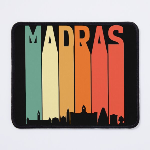 Item preview, Madras Chennai Skyline Tamil Language Culture designed and sold by alltheprints.