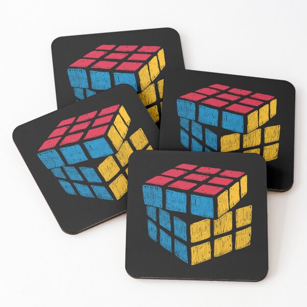 Aperçu de l'œuvre Rubik Cube Vintage créée et vendue par Else Hills.