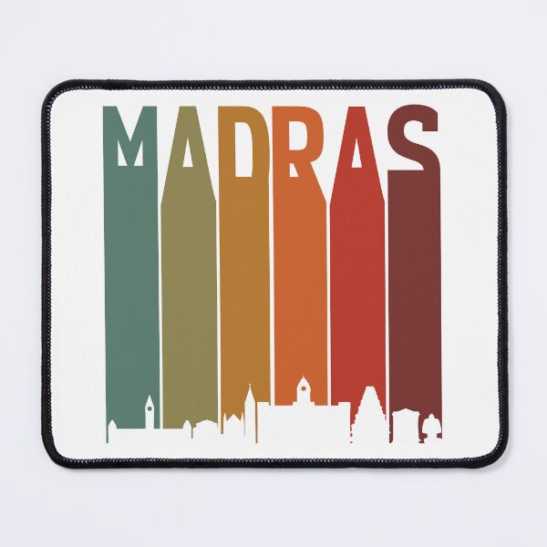 Item preview, Madras Chennai Skyline Tamil Language Culture designed and sold by alltheprints.