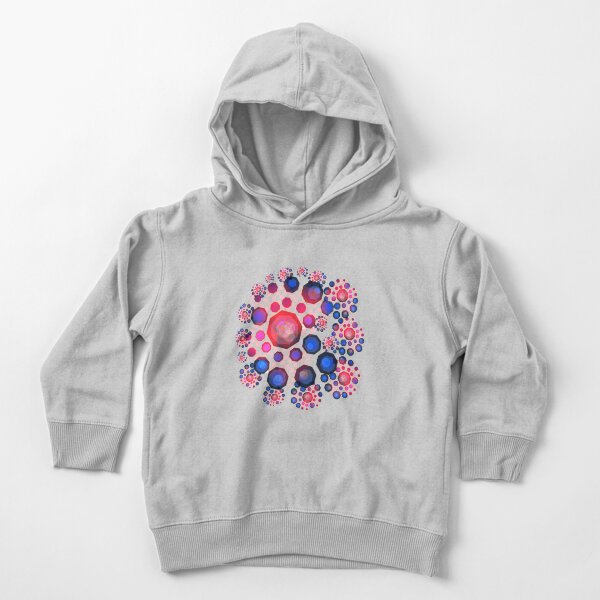 Colourful dots Toddler Pullover Hoodie