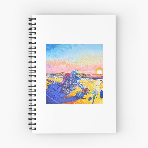 Item preview, Atardecer en la Playa Robot designed and sold by SketchPrimitive.