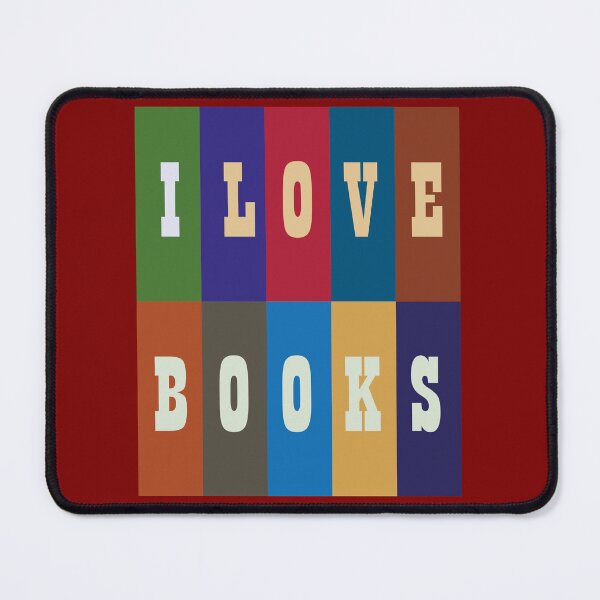Item preview, I Love Books designed and sold by Julia Marshall Felix.