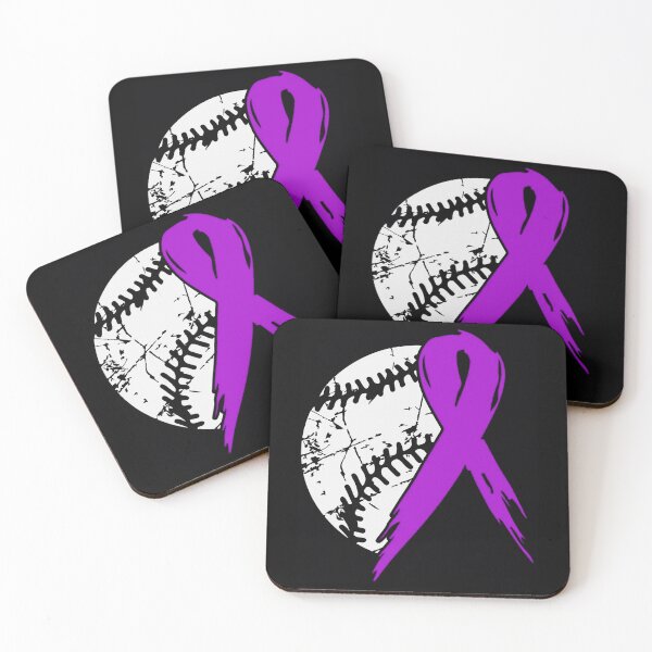 Item preview, Alzheimers Awareness Baseball Tackle Alzheimers Awareness Purple Ribbon Warrior Support Survivor Hope designed and sold by OtiliaNikolaus.