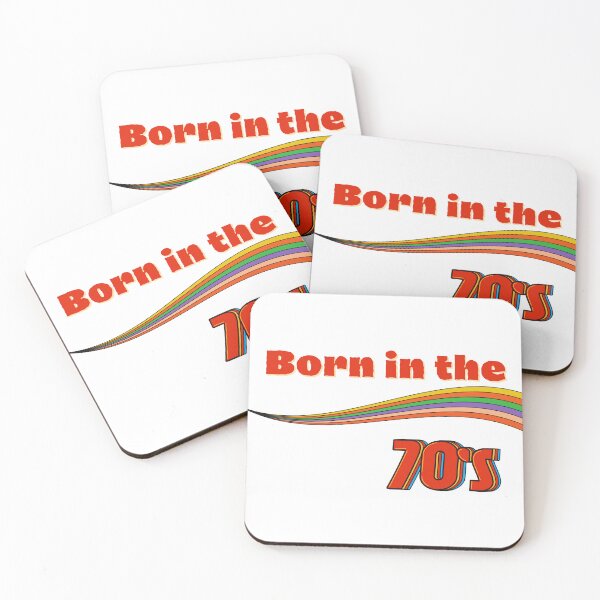 Item preview, Born in the 70s designed and sold by NiftyTees.