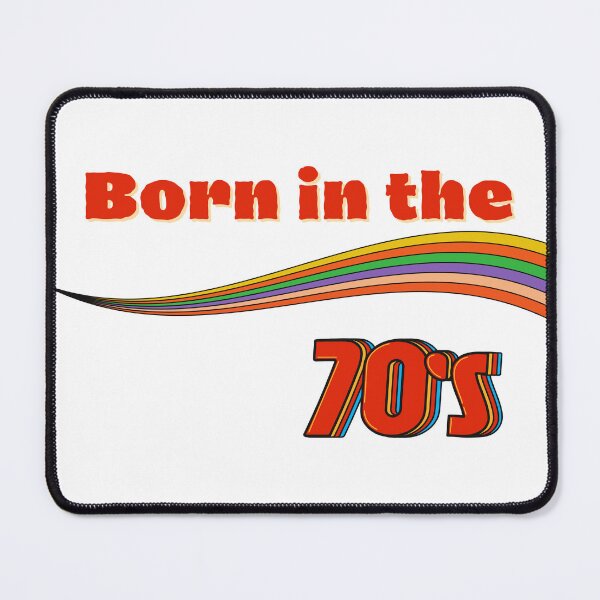 Item preview, Born in the 70s designed and sold by NiftyTees.