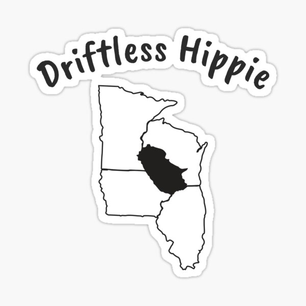 The Original driftless Stickers & Magnets