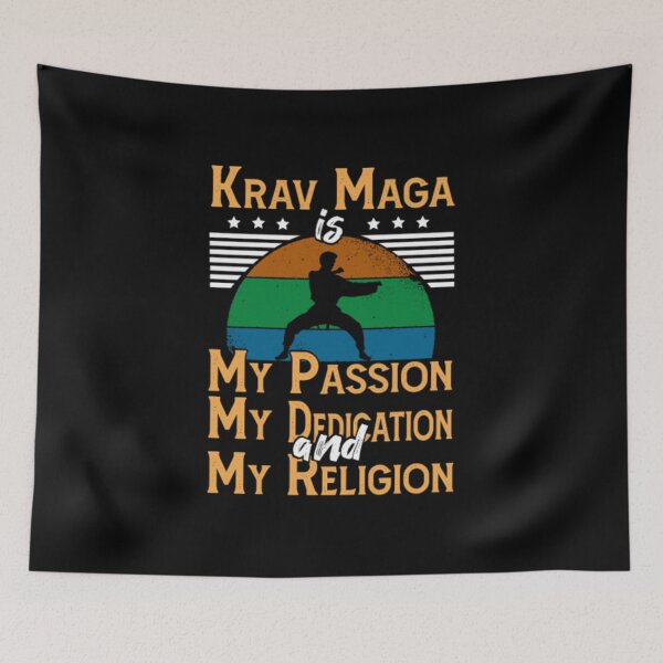Item preview, Krav Maga Passion Dedication Religion38 designed and sold by fbnbnfggtt.