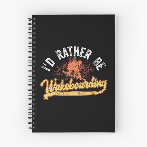 Item preview, I D RATHER BE WAKEBOARDING WAKEBOARD designed and sold by sobriowslen.