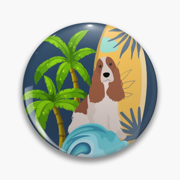 Item preview, Spaniel Dog Having Fun 2 designed and sold by QuantumRocks21.