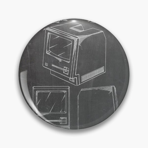 Item preview, Apple Macintosh Patent - Apple Art - Black Chalkboard designed and sold by patentpress.