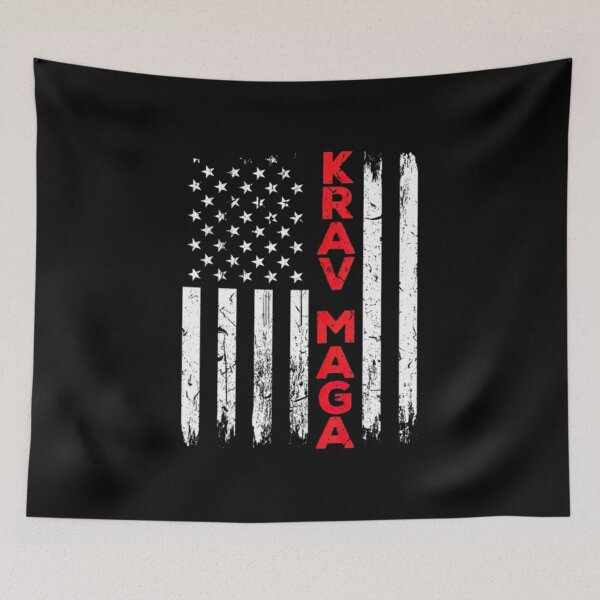 Item preview, Krav Maga Self Defense USA American Flag Fighter31 designed and sold by fbnbnfggtt.
