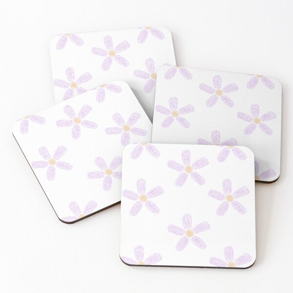 Item preview, Purple Flower Pattern designed and sold by MoreThanADrop.