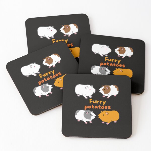 Aperçu de l'œuvre Pommes de terre à fourrure AKA cochons d'Inde - cavy Sticker créée et vendue par DemondProhaska.