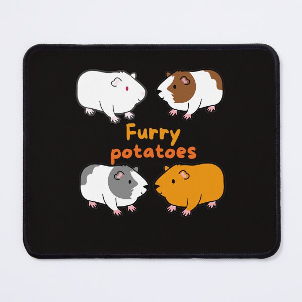Item preview, Furry potatoes AKA guinea pigs - cavy  Sticker designed and sold by DemondProhaska.