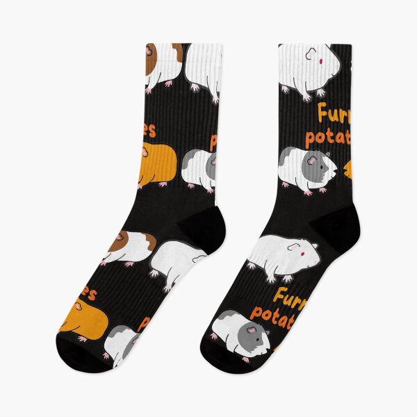 Aperçu de l'œuvre Pommes de terre à fourrure AKA cochons d'Inde - cavy Sticker créée et vendue par DemondProhaska.