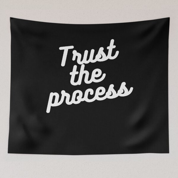 Item preview, Trust The Process designed and sold by rahoutline.