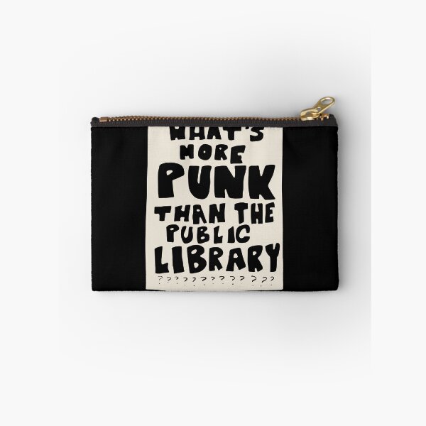 Item preview, what's more punk than a public library??? designed and sold by veronikamar.
