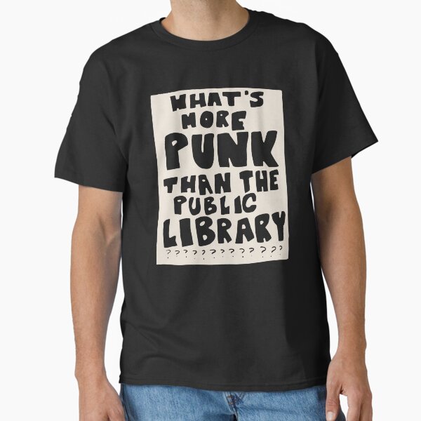 Item preview, what's more punk than a public library??? designed and sold by veronikamar.
