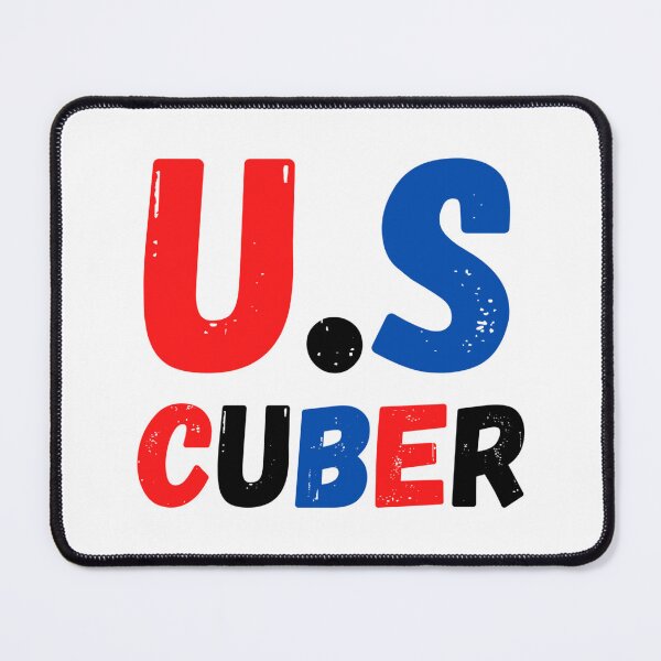 Item preview, Red, White, and Blue U.S. Cuber designed and sold by Kathryn Kub.