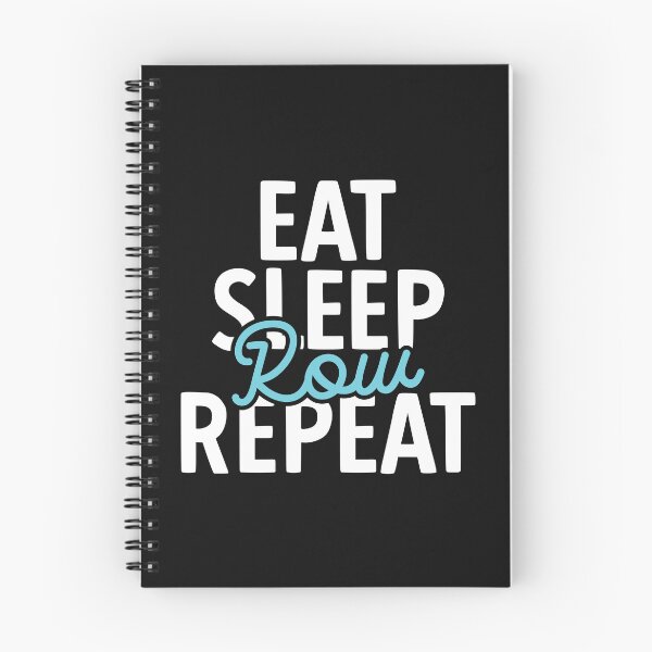 Item preview, Eat Sleep Row Repeat | Funny Rowing Puns designed and sold by DrawingBoard.