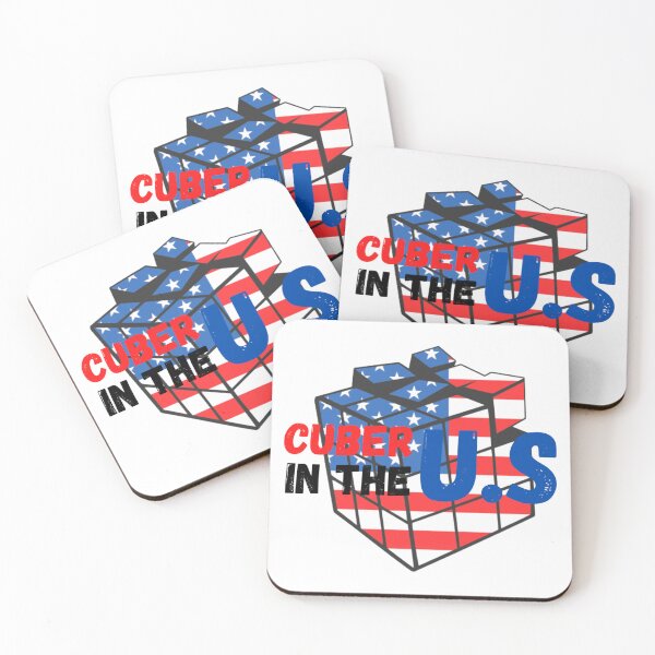 Item preview, Red, White, and Blue Cuber In The U.S designed and sold by Kathryn Kub.