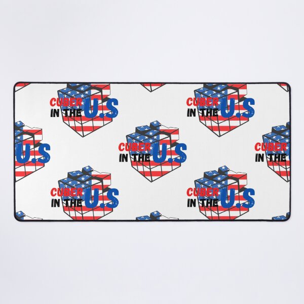 Item preview, Red, White, and Blue Cuber In The U.S designed and sold by Kathryn Kub.