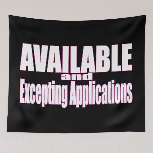 Item preview, AVAILABLE and Excepting Applications designed and sold by DVM2.