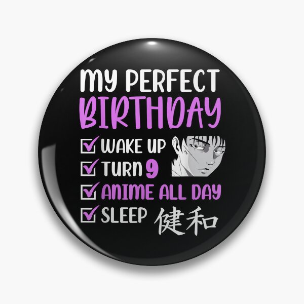 Item preview, 9 Year Old Anime Birthday Party 9th Boy Girl Nine designed and sold by LeonFord43.