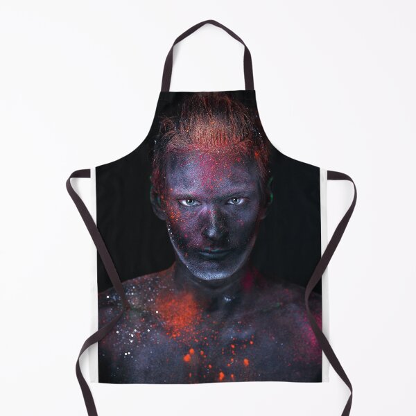 Item preview, Portrait of a man painted in fluorescent UV colors designed and sold by FacesStudioUA.